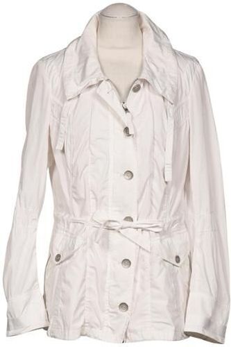 Damen Jacke, weiß, Gr. EU 40, Synthetik - Second Hand - Milestone - Modalova