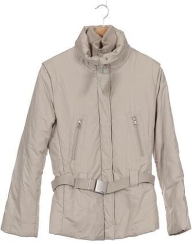 Damen Jacke, beige, Gr. EU 36, Synthetik - Second Hand - Milestone - Modalova