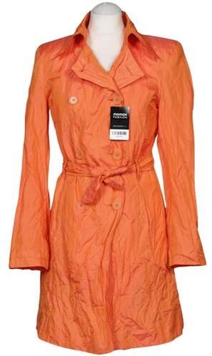 Damen Mantel, orange, Gr. EU 36, Synthetik - Second Hand - Milestone - Modalova