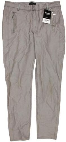 Damen Stoffhose, grau, Gr. EU 38, Elasthan, Baumwolle - Second Hand - monari - Modalova
