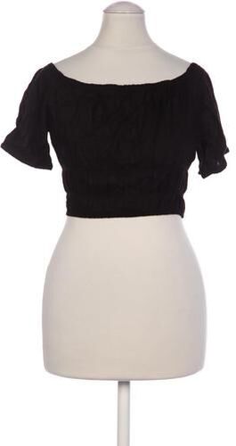 Damen Bluse, schwarz, Gr. XS, Viskose - Second Hand - Monki - Modalova