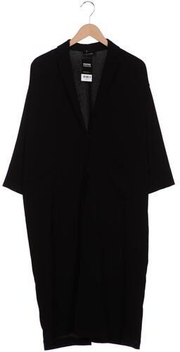 Damen Mantel, schwarz, Gr. S, Elasthan, Synthetik - Second Hand - Monki - Modalova