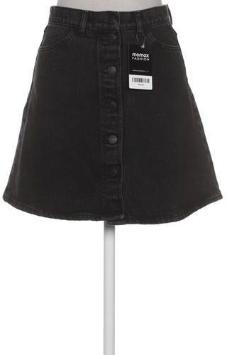 Damen Rock, schwarz, Gr. EU 34, Baumwolle, Synthetik - Second Hand - Monki - Modalova