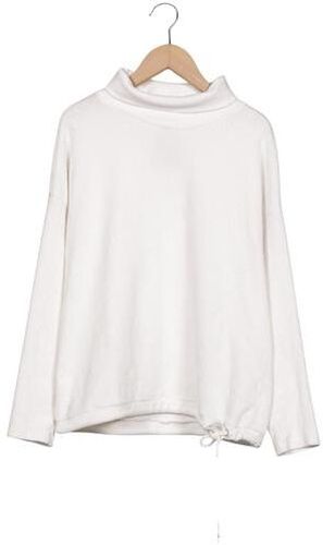 Damen Sweatshirt, weiß, Gr. EU 36, Elasthan, Baumwolle, Synthetik - Second Hand - More & more - Modalova