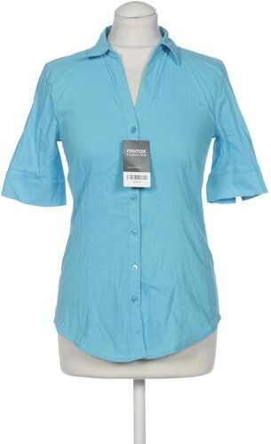 Damen Bluse, blau, Gr. EU 36, Elasthan, Baumwolle, Synthetik - Second Hand - More & more - Modalova