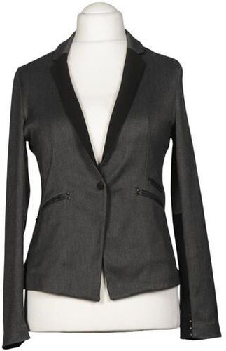 Damen Blazer, grau, Gr. L, Elasthan, Baumwolle, Synthetik, Viskose - Second Hand - Mos mosh - Modalova