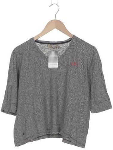 Damen T-Shirt, grau, Gr. XL, Baumwolle, Leinen - Second Hand - Mos mosh - Modalova