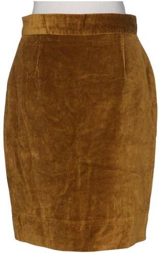 Damen Rock, braun, Gr. EU 40, Baumwolle, Viskose - Second Hand - MOSCHINO CHEAP AND CHIC - Modalova