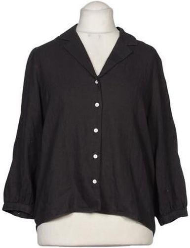 Damen Bluse, grau, Gr. L, Leinen, Viskose - Second Hand - MSCH COPENHAGEN - Modalova