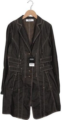 Damen Mantel, braun, Gr. S, Baumwolle - Second Hand - Msgm - Modalova