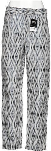 Damen Stoffhose, hellblau, Gr. EU 36, Baumwolle, Synthetik - Second Hand - Munthe - Modalova