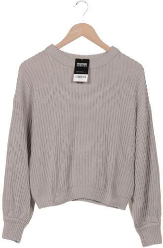 Damen Pullover, grau, Gr. S, Baumwolle, Synthetik - Second Hand - NA-KD - Modalova