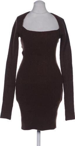 Damen Kleid, braun, Gr. XS - Second Hand - NA-KD - Modalova