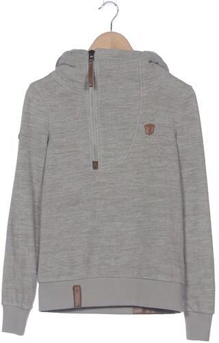 Damen Kapuzenpullover, grau, Gr. XS, Synthetik - Second Hand - Naketano - Modalova