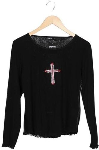 Damen Langarmshirt, schwarz, Gr. EU 42, Synthetik - Second Hand - NICE CONNECTION - Modalova