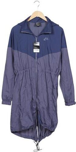 Damen Mantel, marineblau, Gr. M, Synthetik - Second Hand - Nike - Modalova