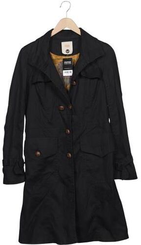 Damen Mantel, schwarz, Gr. XL, Elasthan, Baumwolle, Synthetik - Second Hand - Object - Modalova
