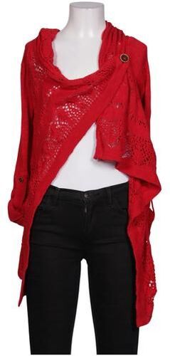 Damen Strickjacke, rot, Gr. XS - Second Hand - Object - Modalova