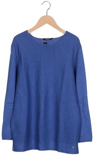 Damen Pullover, blau, Gr. EU 46, Baumwolle, Synthetik - Second Hand - Olsen - Modalova