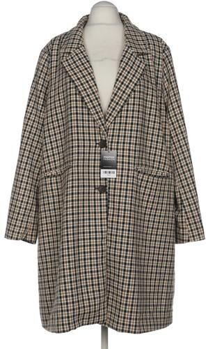 Damen Mantel, cremeweiß, Gr. EU 54, Synthetik, Wolle - Second Hand - ONLY Carmakoma - Modalova