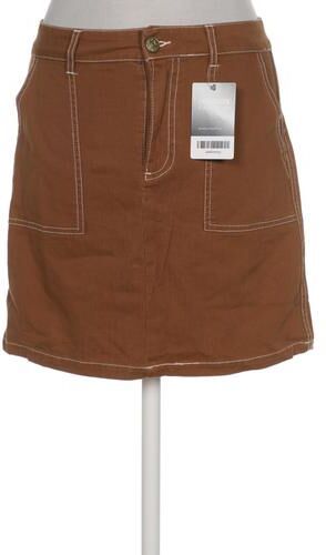 Damen Rock, braun, Gr. W34, Baumwolle - Second Hand - Only - Modalova