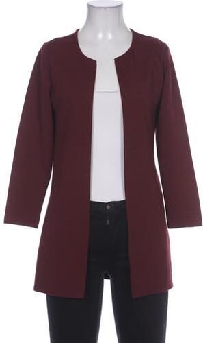 Damen Strickjacke, bordeaux, Gr. XS, Elasthan, Synthetik - Second Hand - Only - Modalova