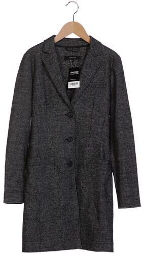 Damen Mantel, grau, Gr. EU 36, Baumwolle, Synthetik, Wolle - Second Hand - Opus - Modalova
