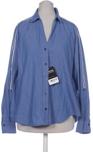 Damen Bluse, blau, Gr. EU 36, Baumwolle - Second Hand - Opus - Modalova