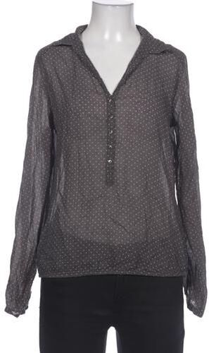 Damen Bluse, grau, Gr. EU 36, Baumwolle - Second Hand - Opus - Modalova