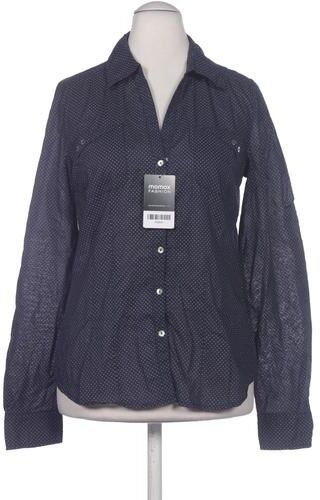 Damen Bluse, marineblau, Gr. EU 38, Baumwolle - Second Hand - Opus - Modalova