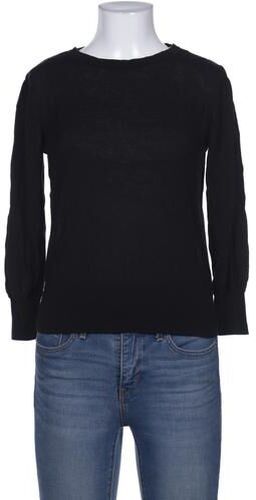 Damen Pullover, schwarz, Gr. EU 36, Baumwolle, Viskose - Second Hand - Opus - Modalova
