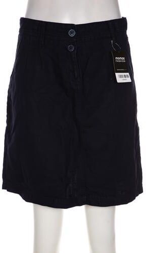 Damen Rock, marineblau, Gr. EU 34, Baumwolle, Leinen - Second Hand - Opus - Modalova