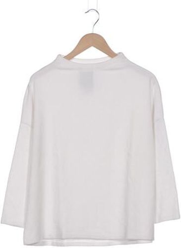 Damen Sweatshirt, weiß, Gr. EU 40, Elasthan, Baumwolle, Synthetik - Second Hand - Opus - Modalova