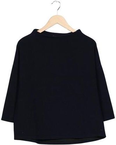 Damen Sweatshirt, marineblau, Gr. M, Elasthan, Synthetik, Viskose - Second Hand - Opus - Modalova