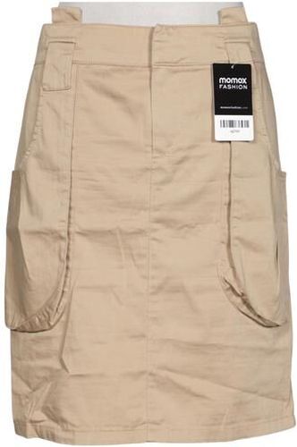 Damen Rock, beige, Gr. EU 38, Baumwolle, Elasthan - Second Hand - Oui - Modalova