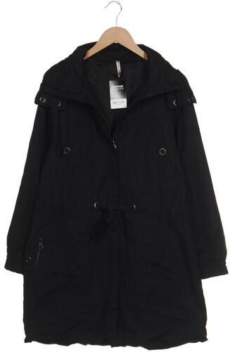 Damen Mantel, schwarz, Gr. EU 34, Baumwolle, Synthetik, Viskose - Second Hand - Part two - Modalova