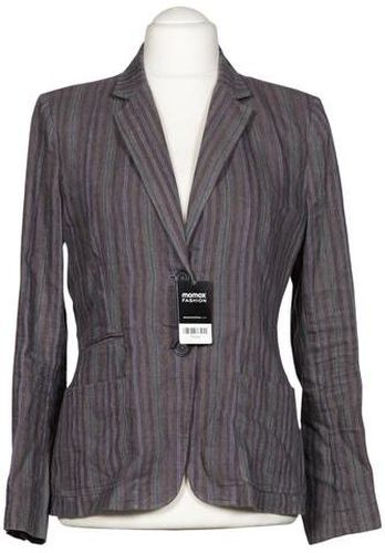 Damen Blazer, grau, Gr. EU 42, Baumwolle, Leinen - Second Hand - Peruvian Connection - Modalova
