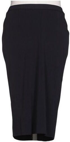 Damen Rock, marineblau, Gr. EU 42, Synthetik, Viskose - Second Hand - Peter hahn - Modalova