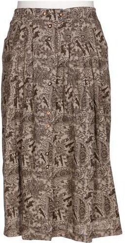 Damen Rock, beige, Gr. EU 42, Schurwolle, Viskose - Second Hand - Peter hahn - Modalova