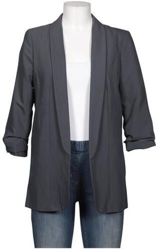 Damen Blazer, grau, Gr. M, Elasthan, Synthetik, Viskose - Second Hand - Pieces - Modalova