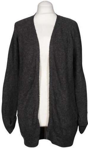 Damen Strickjacke, grau, Gr. S, Elasthan, Synthetik, Wolle - Second Hand - Pieces - Modalova