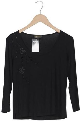 Damen Langarmshirt, schwarz, Gr. EU 38, Elasthan, Viskose - Second Hand - Pompoos - Modalova