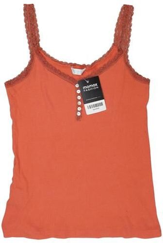 Damen Top, orange, Gr. EU 42, Baumwolle - Second Hand - Promod - Modalova