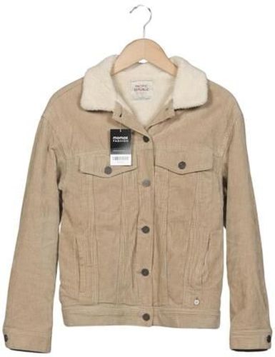 Damen Jacke, beige, Gr. S, Baumwolle, Synthetik - Second Hand - Pull & Bear - Modalova