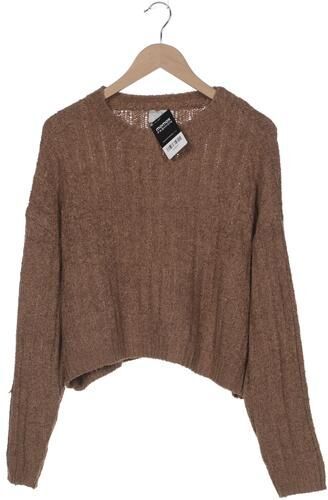 Damen Pullover, braun, Gr. L, Synthetik - Second Hand - Pull & Bear - Modalova