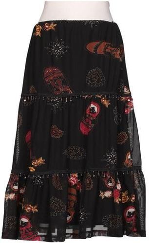 Damen Rock, schwarz, Gr. EU 40, Synthetik - Second Hand - Qiero - Modalova