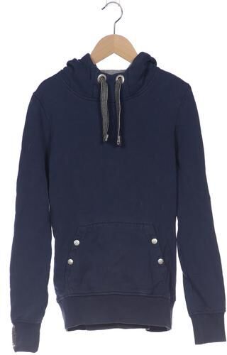 Damen Kapuzenpullover, blau, Gr. S, Baumwolle - Second Hand - Recolution - Modalova