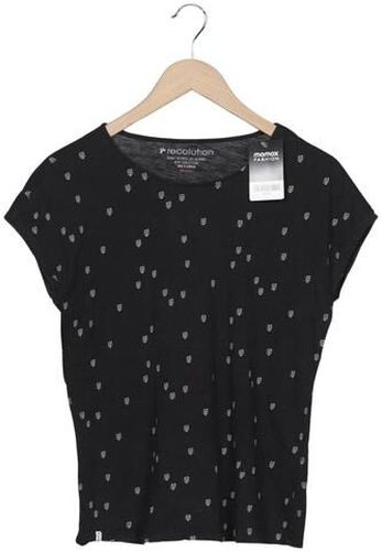 Damen T-Shirt, schwarz, Gr. S, Baumwolle - Second Hand - Recolution - Modalova