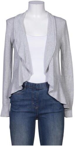 Damen Strickjacke, grau, Gr. EU 38, Baumwolle - Second Hand - Repeat - Modalova