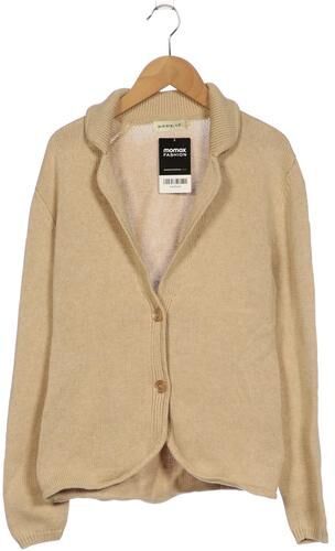Damen Strickjacke, beige, Gr. EU 40, Baumwolle - Second Hand - Repeat - Modalova